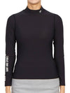 Women's Innerwear Long Sleeve T-Shirt Black - HORN GARMENT - BALAAN 1