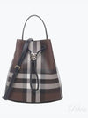 Small TB Bucket Bag Dark Birch Brown - BURBERRY - BALAAN 2