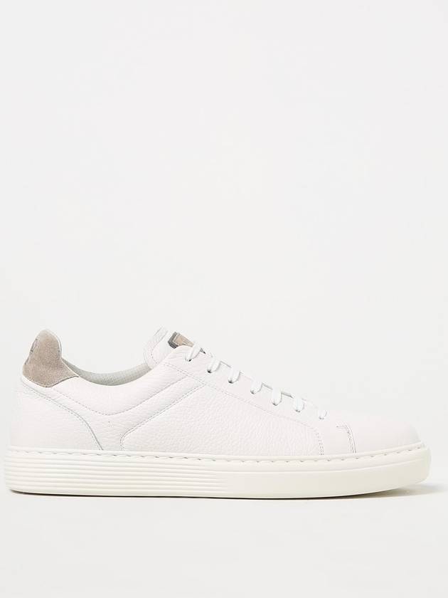 Brunello Cucinelli sneakers in grained leather - BRUNELLO CUCINELLI - BALAAN 1