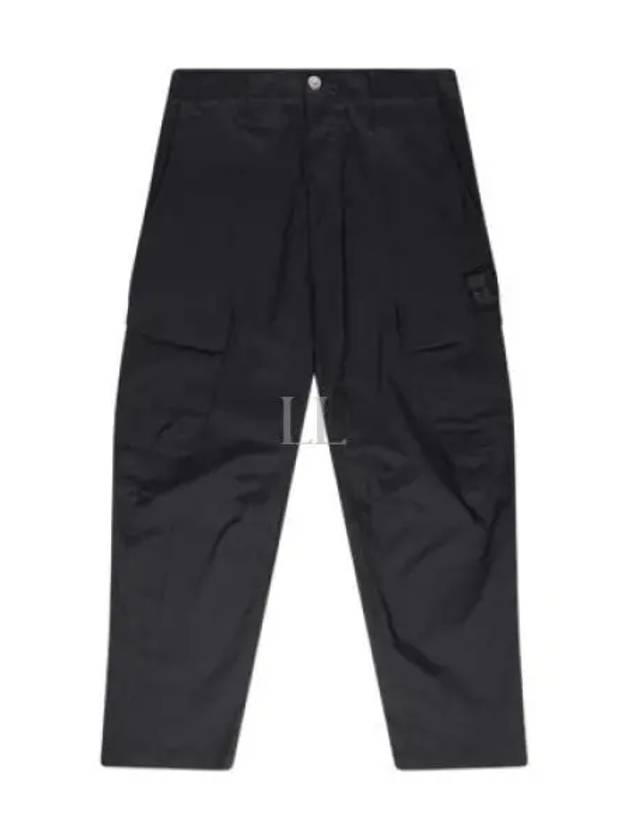 Shadow Project Cotton Nylon Ripstop Cargo Pants Black - STONE ISLAND - BALAAN 2