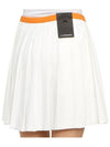 Women's Sierra Pleated Skirt White - J.LINDEBERG - BALAAN 11