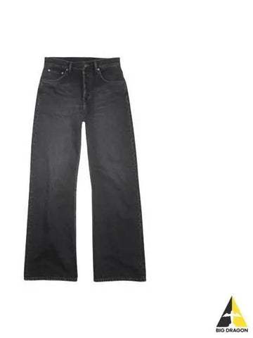 Women s Loose Fit Black Pants Denim A00371 - ACNE STUDIOS - BALAAN 1