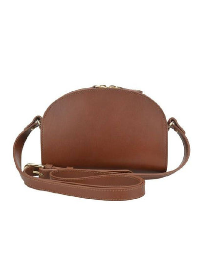 Demi Lune Mini Half Moon Cross Bag Brown - A.P.C. - BALAAN 2