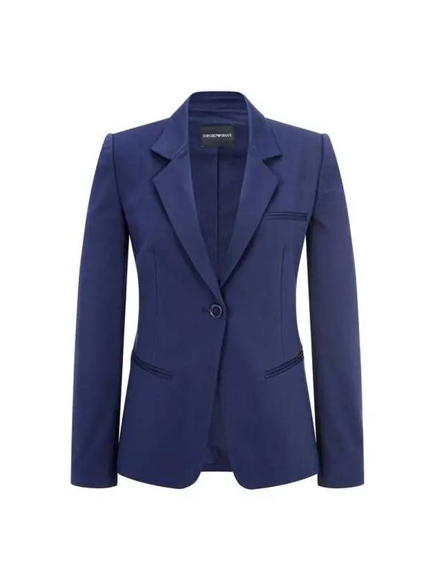 Women s Easy No Cheat Single Jacket Light Navy 271837 - EMPORIO ARMANI - BALAAN 1