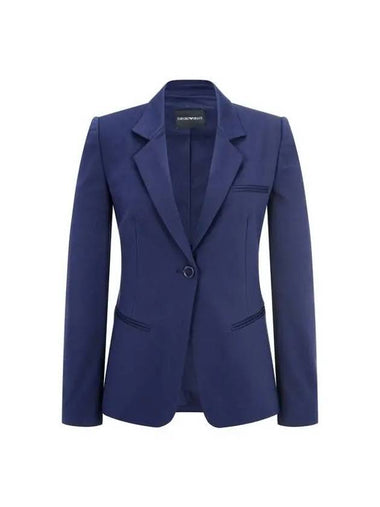 Women s Easy No Cheat Single Jacket Light Navy 271837 - EMPORIO ARMANI - BALAAN 1