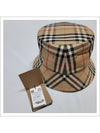 Vintage Check Technical Bucket Hat Beige - BURBERRY - BALAAN 3