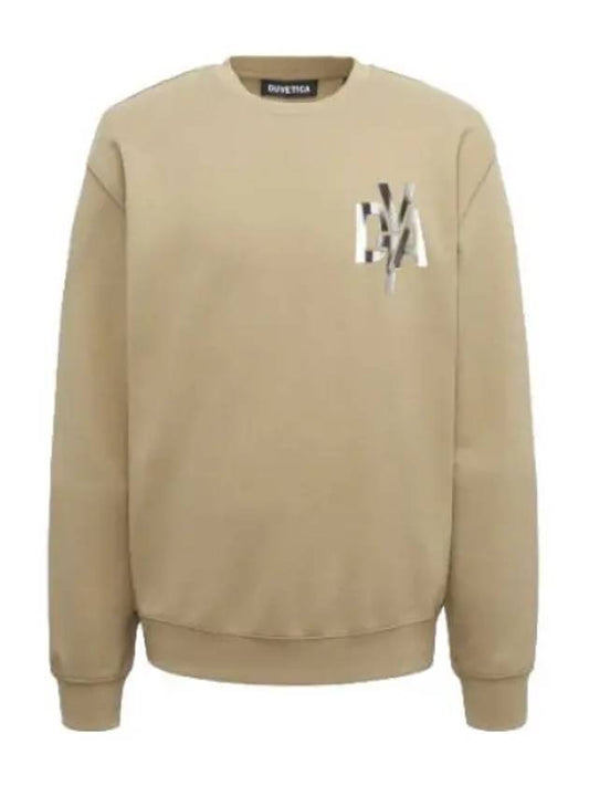 Kuroma Beige Men s Sweatshirt - DUVETICA - BALAAN 1