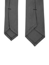 Grosgrain Stripe Classic Tie Grey - THOM BROWNE - BALAAN 5