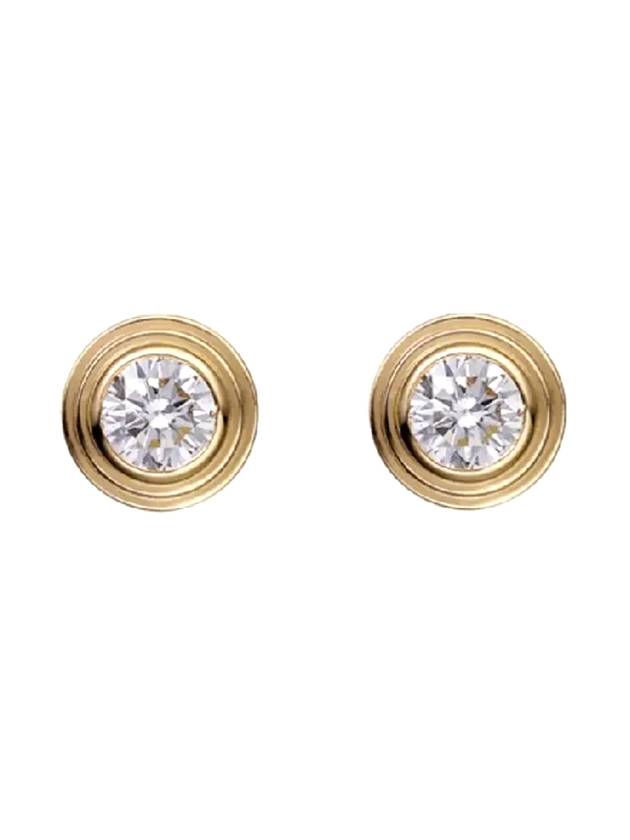 Women's Damour Earrings Gold - CARTIER - BALAAN 1