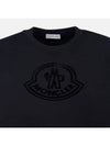 Black Women s Sweatshirt 8G00028 809KX 999 - MONCLER - BALAAN 3