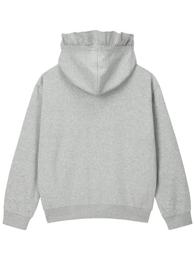 God Complex Ruffle Hooded Top Gray - CLUT STUDIO - BALAAN 6