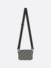 Oblique Strap Shoulder Bag  Black Beige - DIOR - BALAAN 6