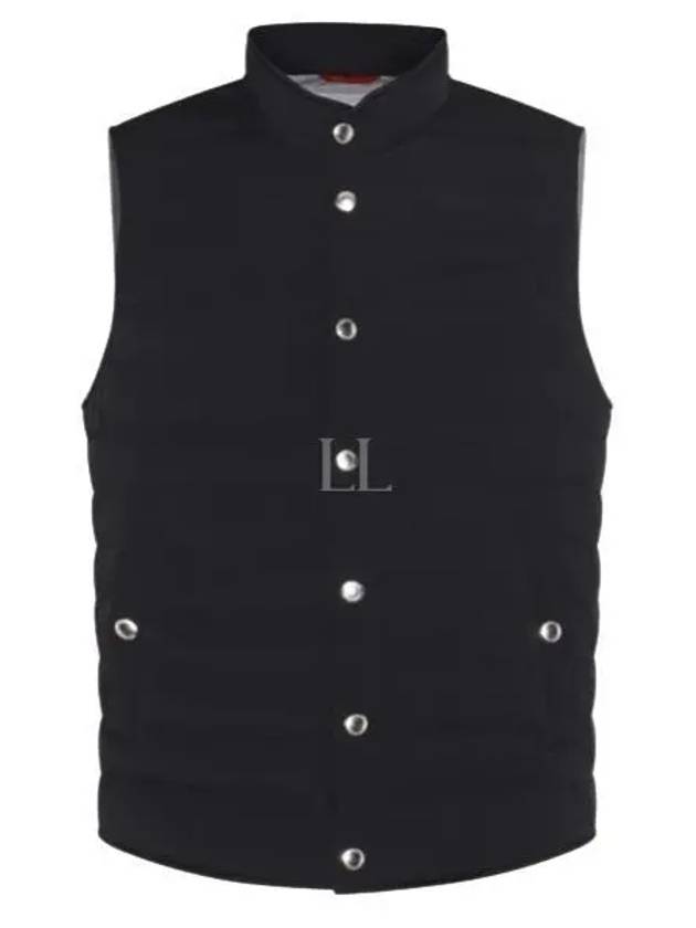 Quilting Nylon Down Vest Black - BRUNELLO CUCINELLI - BALAAN 2