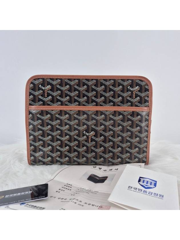 Juvence Clutch Bag Black Ten MM - GOYARD - BALAAN 1