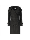 New Amberfold Trech Coat Black - BURBERRY - BALAAN 1