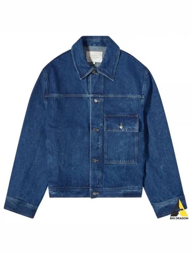 PETAR DENIM JACKET INDIGO WASH SNM 1079 - STUDIO NICHOLSON - BALAAN 1