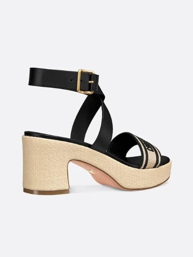 Dway Sandal Heels Black - DIOR - BALAAN 4