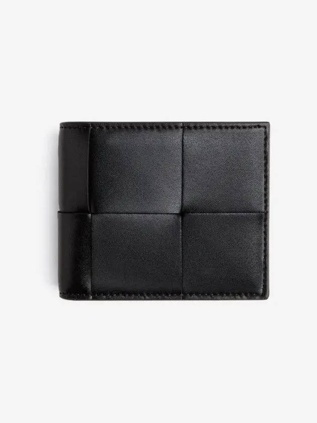 Intrecciato Leather Half Wallet Fondant - BOTTEGA VENETA - BALAAN 4