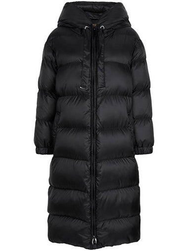 black Seypa hooded down jacket SEIPA 009 00451 - MAX MARA - BALAAN 1