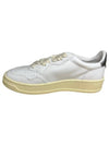 Medalist Silver Tab Low Top Sneakers White - AUTRY - BALAAN 5