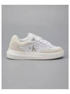 JEANS Women s White Cream Malmo BTW Sneakers YW01452 0K8 - CALVIN KLEIN - BALAAN 1