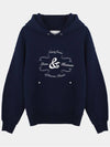 Classic Embroidery HoodieClassic NavyW - KINETO - BALAAN 3