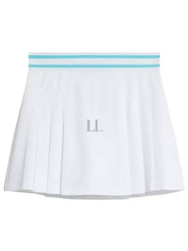 Isabel Pleated Skirt White - J.LINDEBERG - BALAAN 2