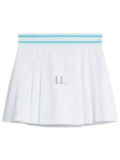 Isabel Pleated Skirt White - J.LINDEBERG - BALAAN 2