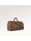 Keepall 55 Bandouli?re Monogram Travel Duffel Bag Brown - LOUIS VUITTON - BALAAN 3