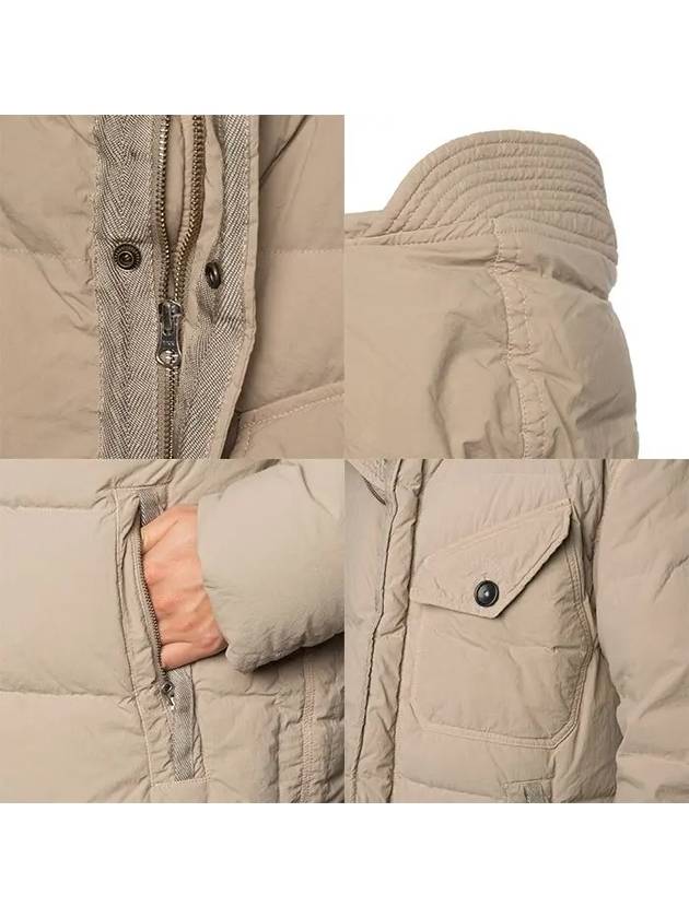 Survival Down Jacket Beige - TEN C - BALAAN 11