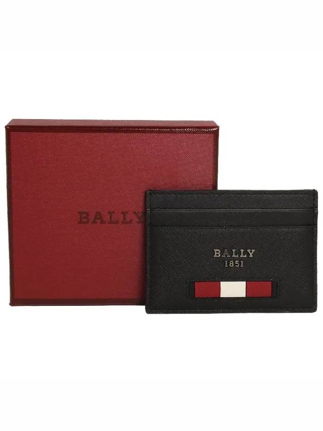 Bhar Card Wallet Black - BALLY - BALAAN 6