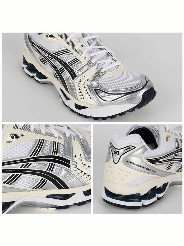 Gel Kayano 14 Low Top Sneakers White Midnight - ASICS - BALAAN 6