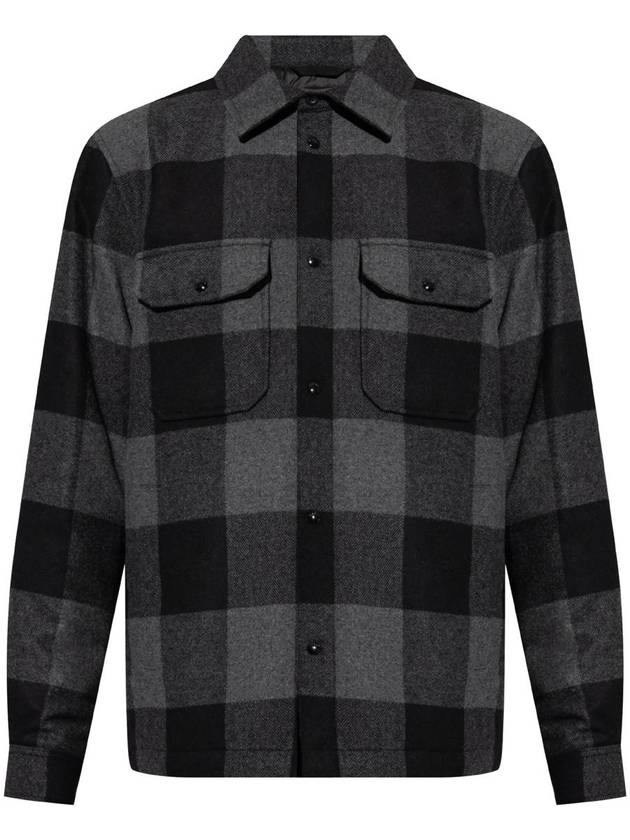 Woolrich Alaskan Wool Check Overshirt Clothing - WOOLRICH - BALAAN 1