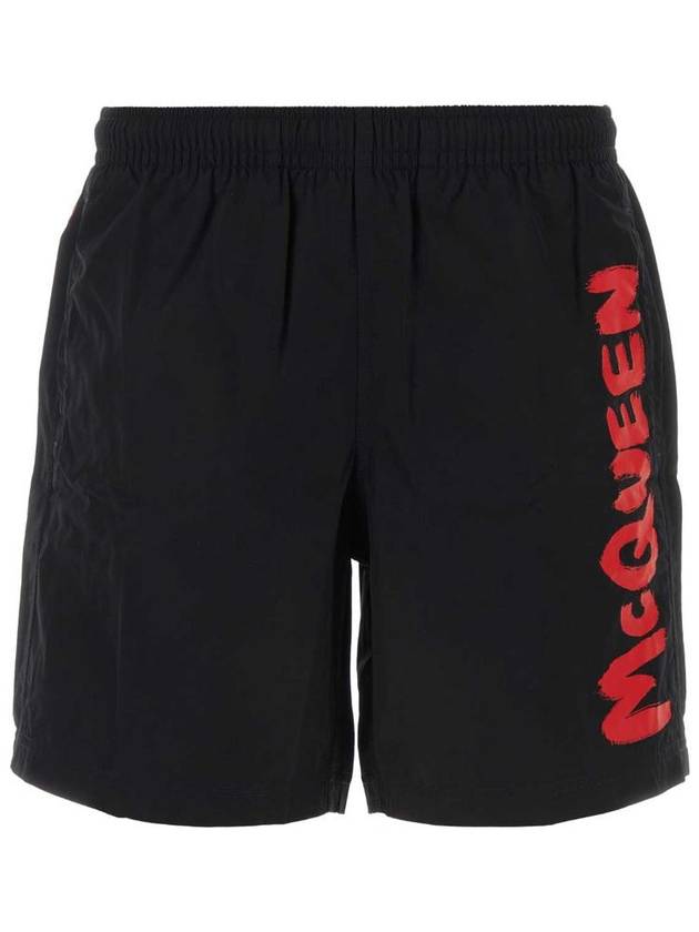 24FW Short Pants 6600604419Q 1074 Black - ALEXANDER MCQUEEN - BALAAN 2