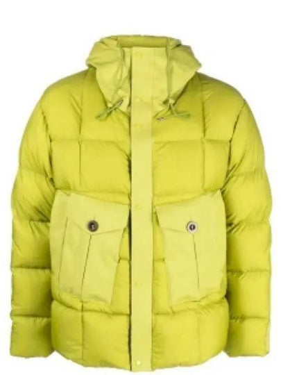 Tempest Combo Down Jacket Green - TEN C - BALAAN 2