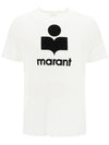 Karman Logo Short Sleeve T-Shirt White - ISABEL MARANT - BALAAN 2