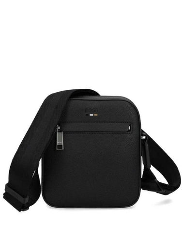 Ray Debossed Logo Cross Bag Black - HUGO BOSS - BALAAN 1