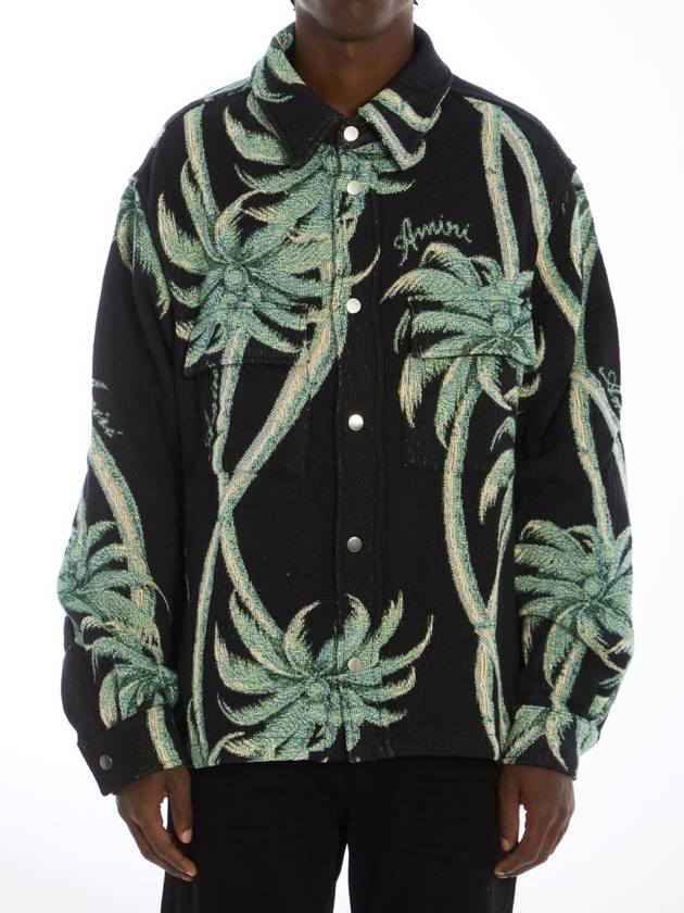 Twisted Palms Tapestry Overshirt - AMIRI - BALAAN 1