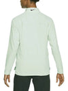 Golf Vapor Dri-Fit Half Zip-Up Long Sleeve T-Shirt Light Green - NIKE - BALAAN 4