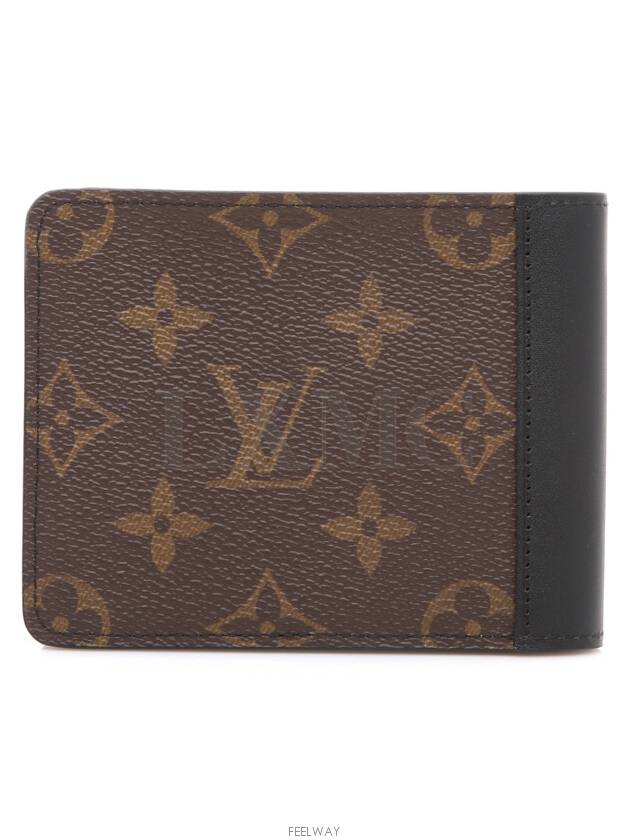 Monogram Gaspar Half Wallet M93801 Macassar Black - LOUIS VUITTON - BALAAN 4