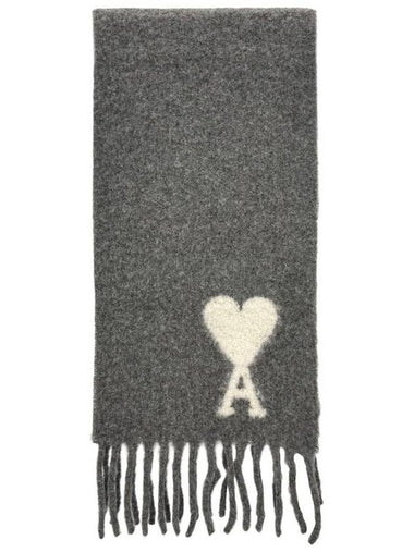 oversized alpaca muffler USF422 013 - AMI - BALAAN 1