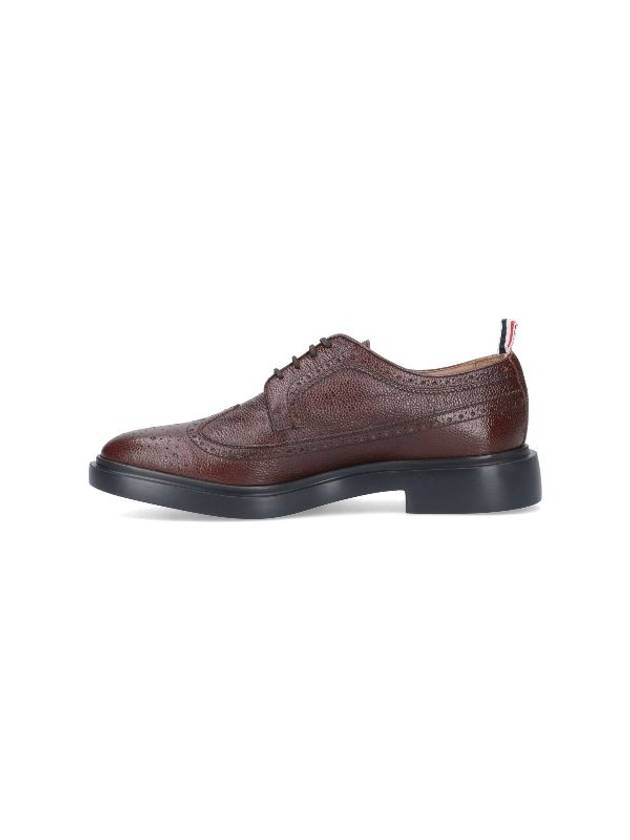 Classic Long Wing Leather Brogue Brown - THOM BROWNE - BALAAN 5