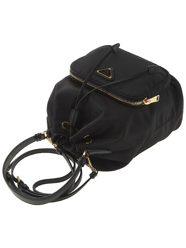 Duet Re-Nylon Bucket Bag Black - PRADA - BALAAN 5