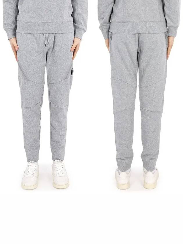 Diagonal Raised Fleece Track Pants Grey - CP COMPANY - BALAAN 3