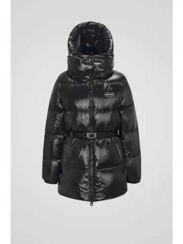 Points 5 Aloro Black Women s Down Jacket - DUVETICA - BALAAN 1