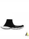 3XL Sock Recycled Knit Low Top Sneakers Black - BALENCIAGA - BALAAN 2