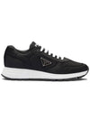 Prax 1 Re-Nylon Low Top Sneakers Black - PRADA - BALAAN 2