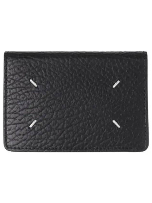 Signature Stitch Fold Card Wallet Women - MAISON MARGIELA - BALAAN 1