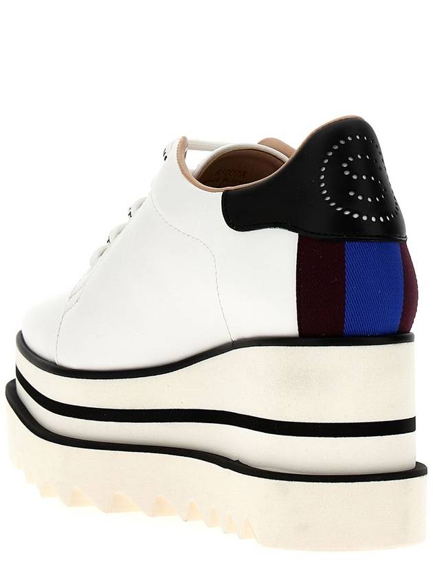 Women's Elyse Platform Low Top Sneakers White - STELLA MCCARTNEY - BALAAN 4