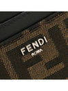 FF Logo Card Wallet Brown - FENDI - BALAAN 6